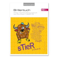 Brillentücher mit Designmotiv Sternzeichen Fancy Stier