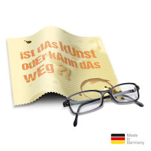 Brillenputztuch mit Designmotiv Sprüche Im sexy