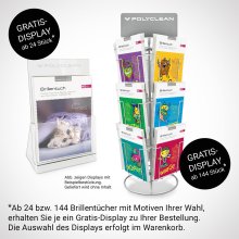 Brillenputztuch mit Designmotiv Sprüche Enjoy