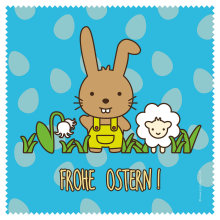 Brillenputztuch mit Designmotiv Ostern